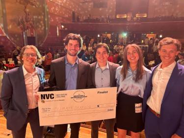 Climate Scaping team at New Venture Challenge