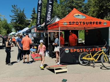 SpotSurfer Tent