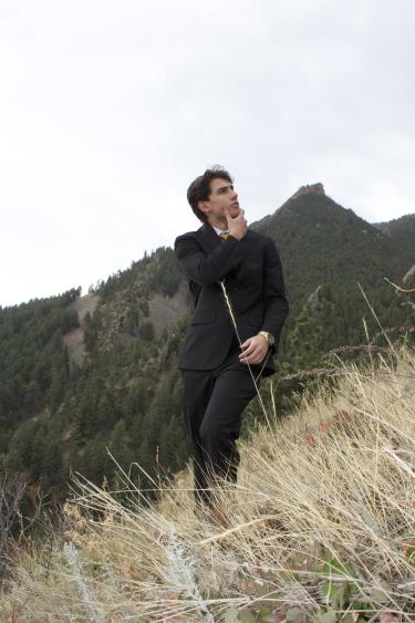 Ben Looking Fly in the Field