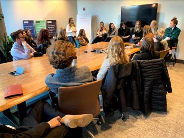 mba students on chicago visit