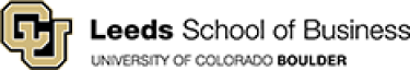 logo for the Leeds School of Business at the University of Colorado Boulder