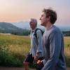 Martin Moller and Nolan Crowley connect on a hike at Chautauqua Park.