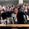 NFL retired player Nick Ferguson with BOS 2024 students