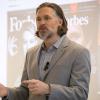 Matthew Brady addresses student during an event