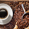 Coffee cup and beans image