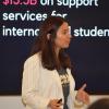 Aditi Joshi presenting Speaking Grey