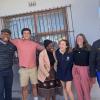 EESA students and client left to right: Banzi (UWC), Josh (UF), Athenkosi Tima (CEO of Mamtolo Enterprise), Adler (ND), Alexis (CU), Mshumi (UWC)