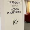 The Iris booth in the career office.