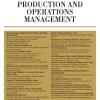 Production and Operations Management 