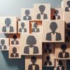 silhouettes of an image that make up an association