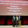 Deming Center GCEC awards presentation with winners on stage