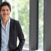 Yonca Ertimur poses for a portrait in the new Rustandy Building at CU Boulder.