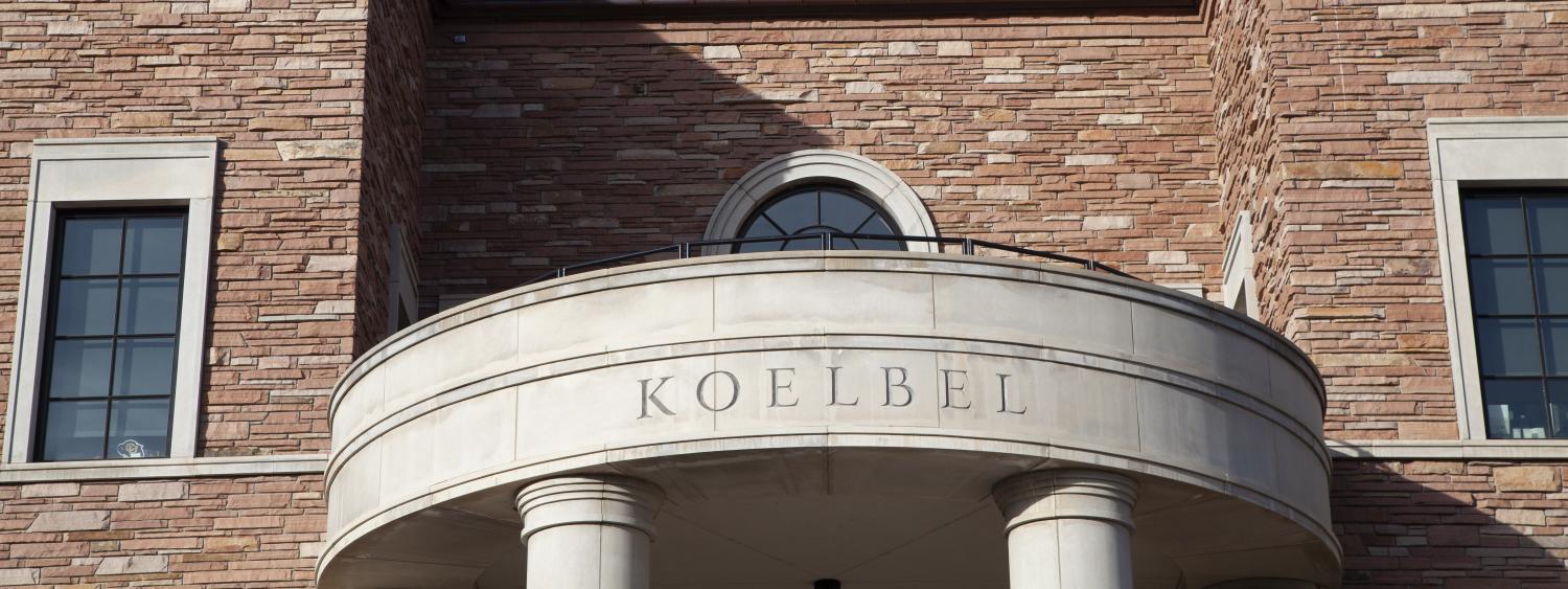 the business school at CU Boulder