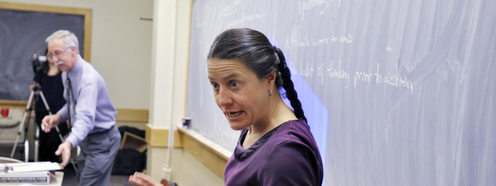 Valerie teaching