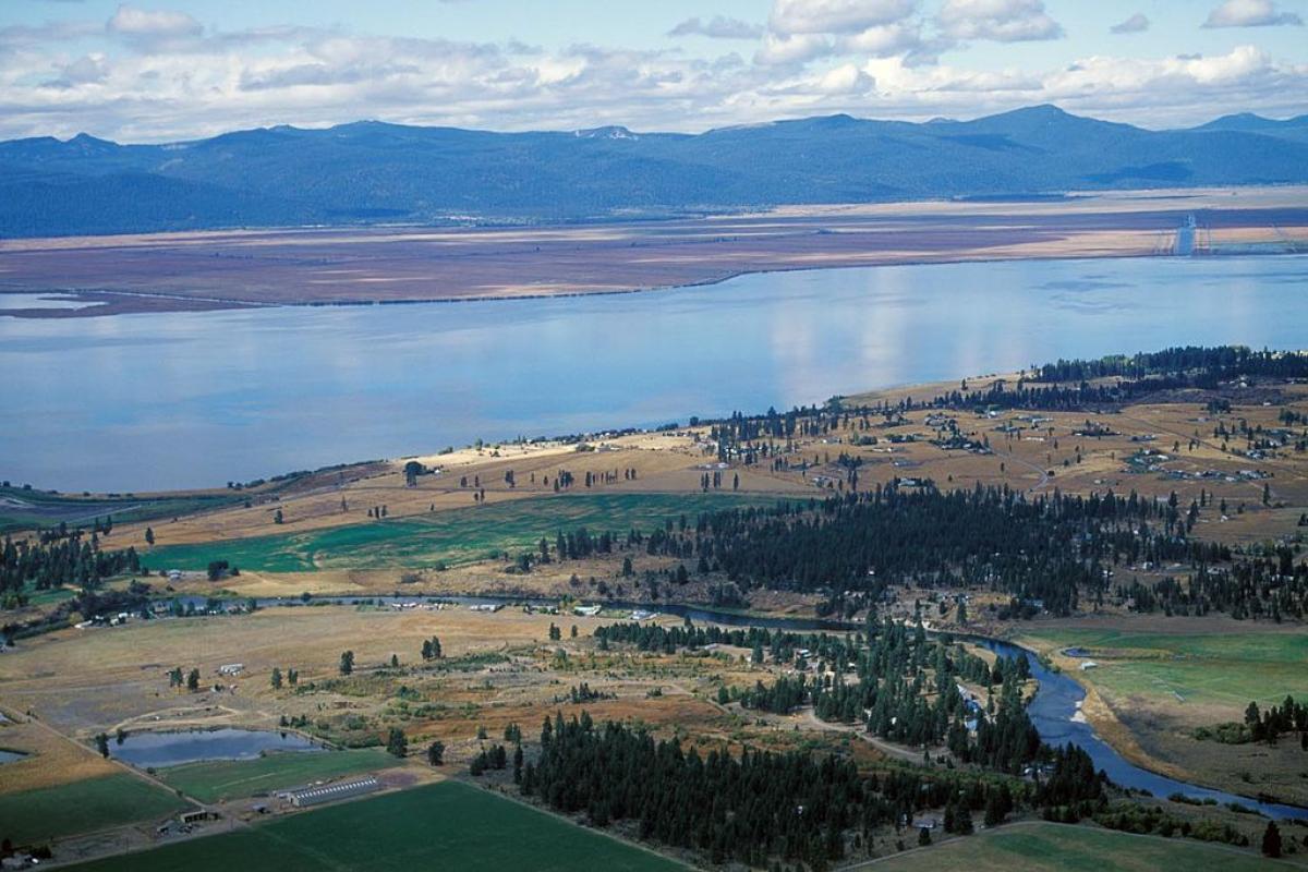 Upper Klamath Lake in Oregon