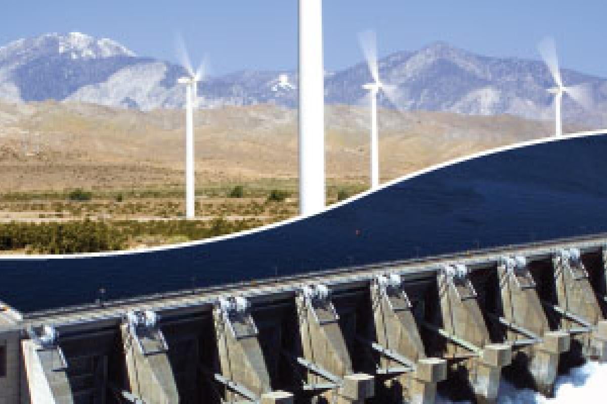 hydropower and windpower working together