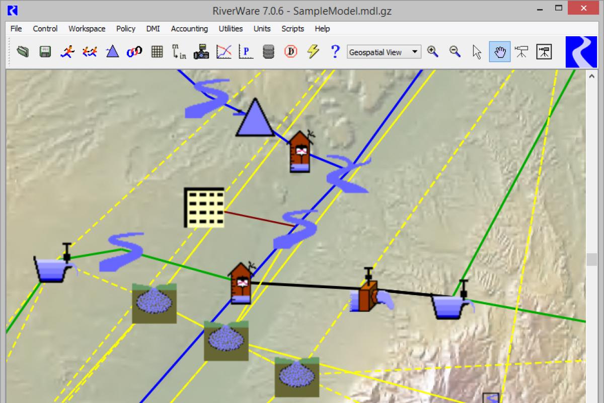 RiverWare workspace