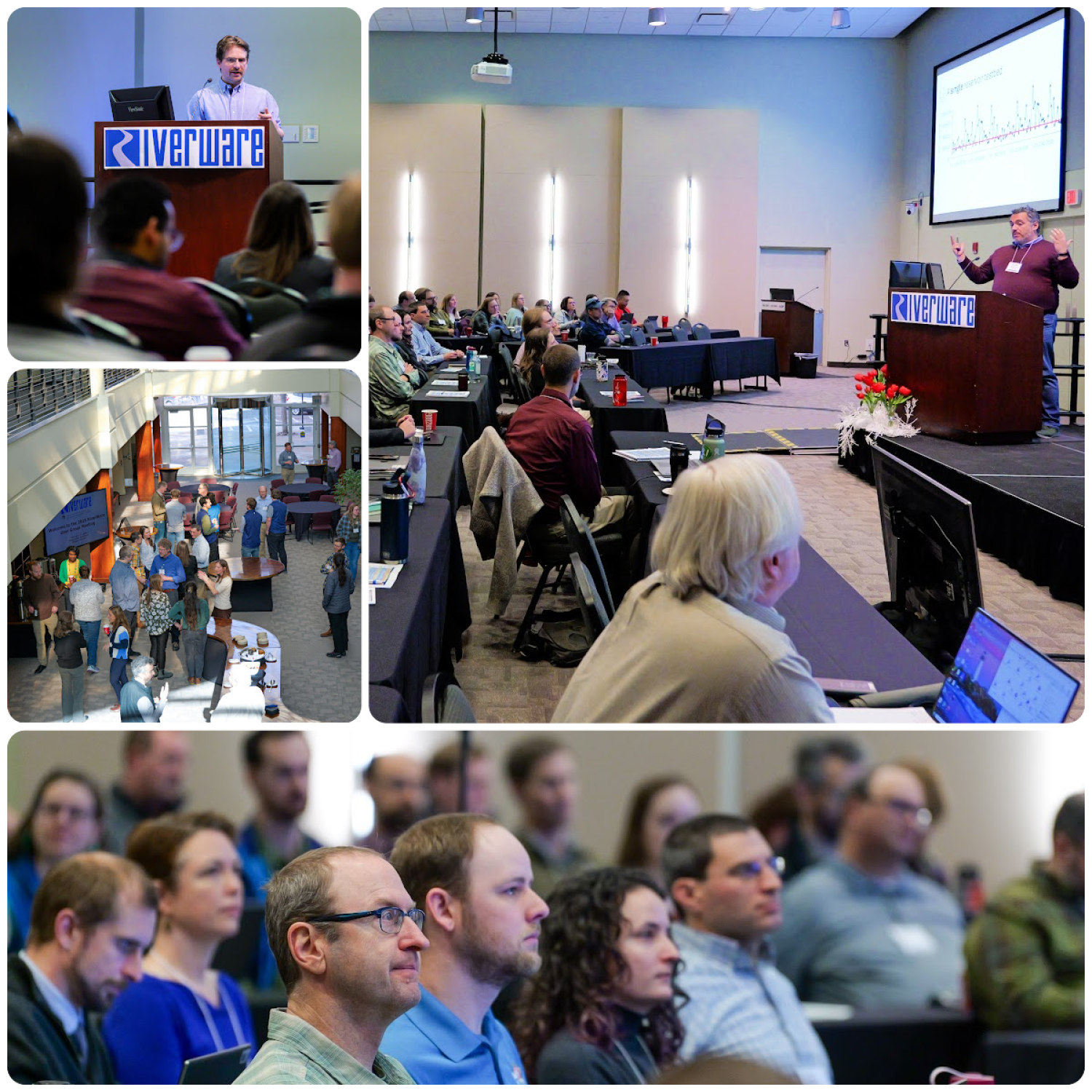 collage of images taken at the 2025 User Group Meeting
