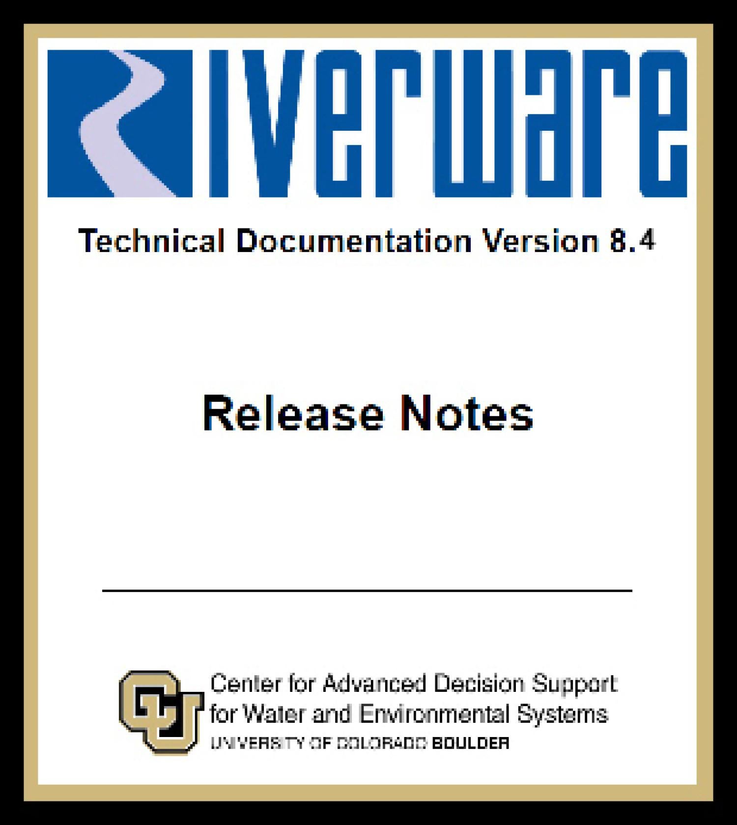 cover of release 8.4 notes