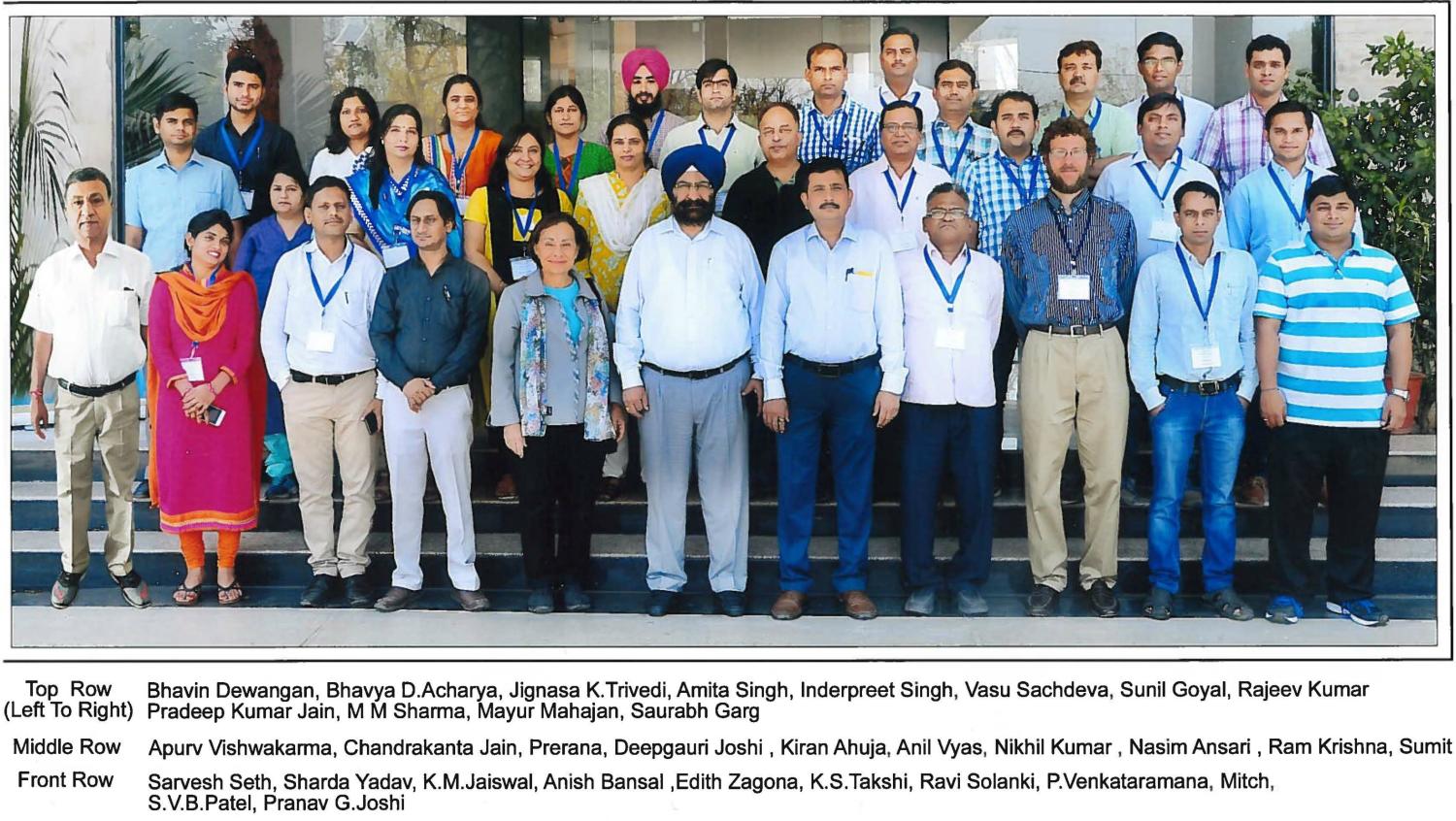 attendees and instructors at the week-long session hosted by Rajasthan, Jaipur
