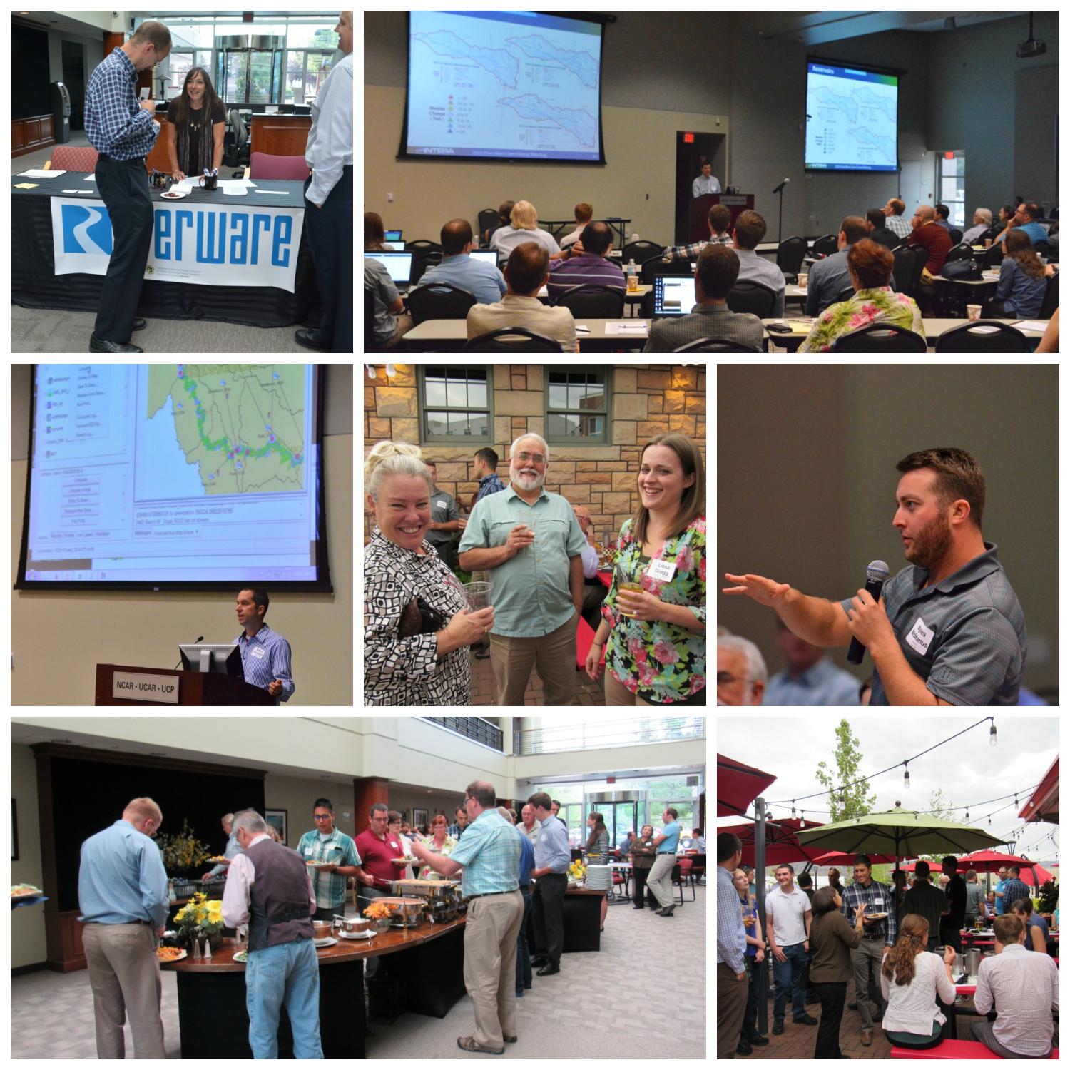 presentations and social interactions at the Users Group meeting