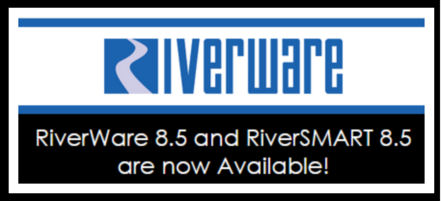 RiverWare logo with release 8.5