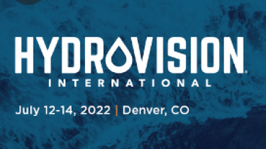 Hydro vision International logo for denver conference 2022