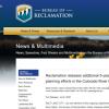 US BOR new and multimedia webpage screenshot