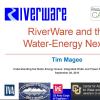 power point presentation slide for RiverWare presentation at the workshop