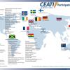 CEATI global participant map