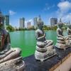 waterway in Colombo, Sri Lanka