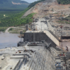 aerial view of the GERD