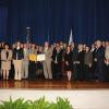 Award ceremony in DC in recognition of work done