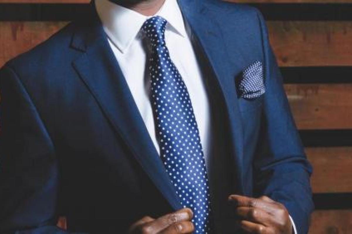 person in a suit and tie