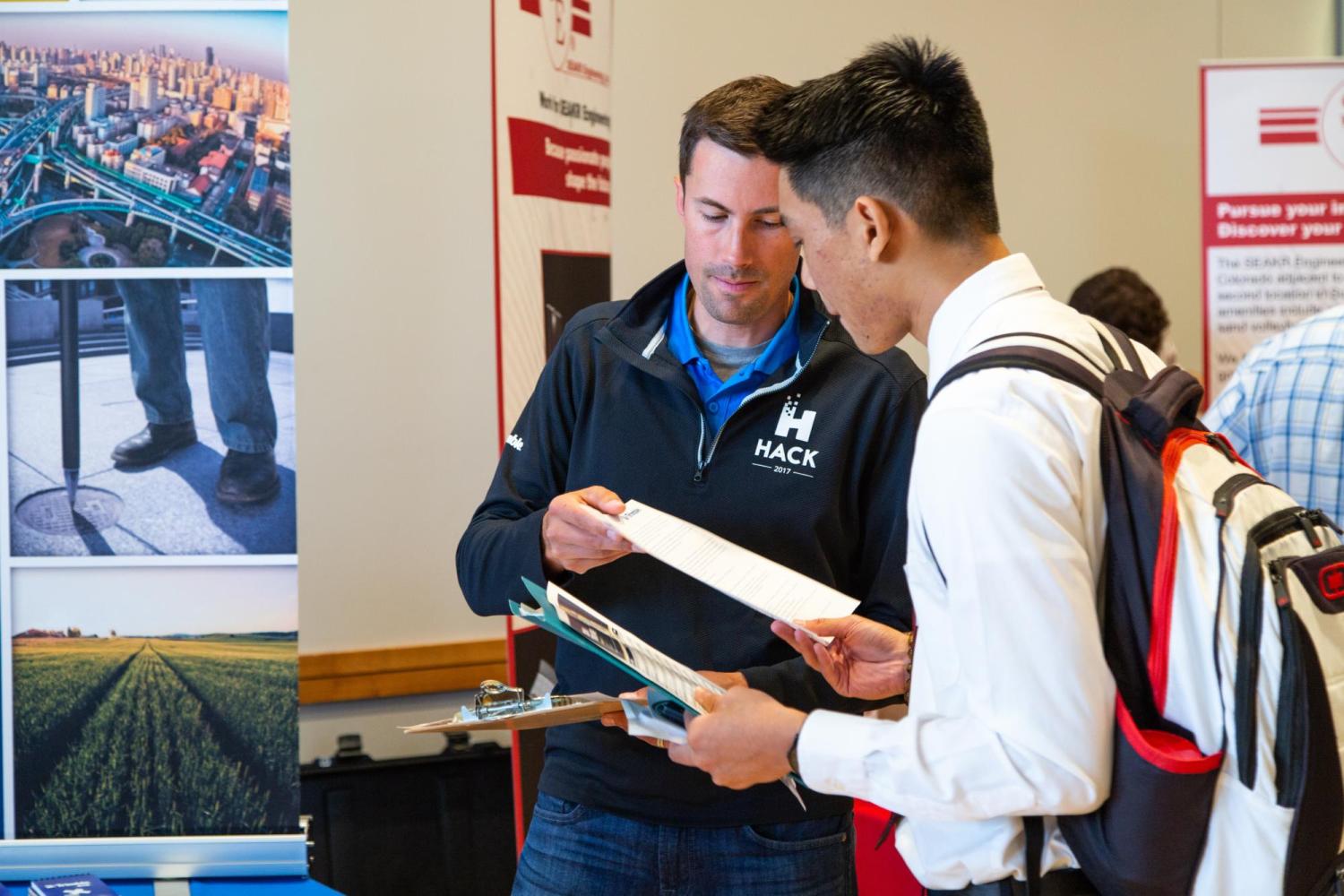 career fair