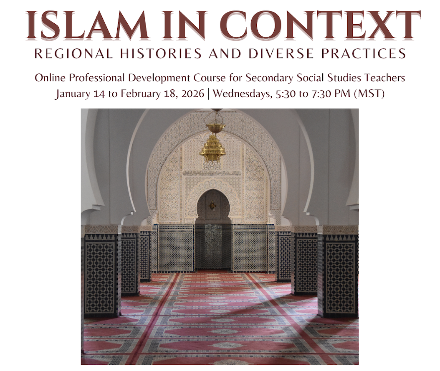 SSEWA Islam PD Course