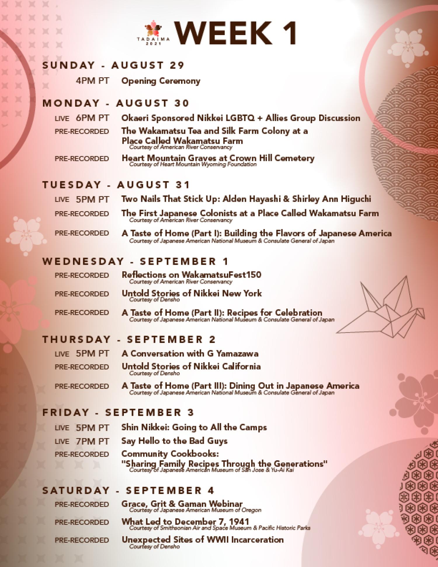poster week 1