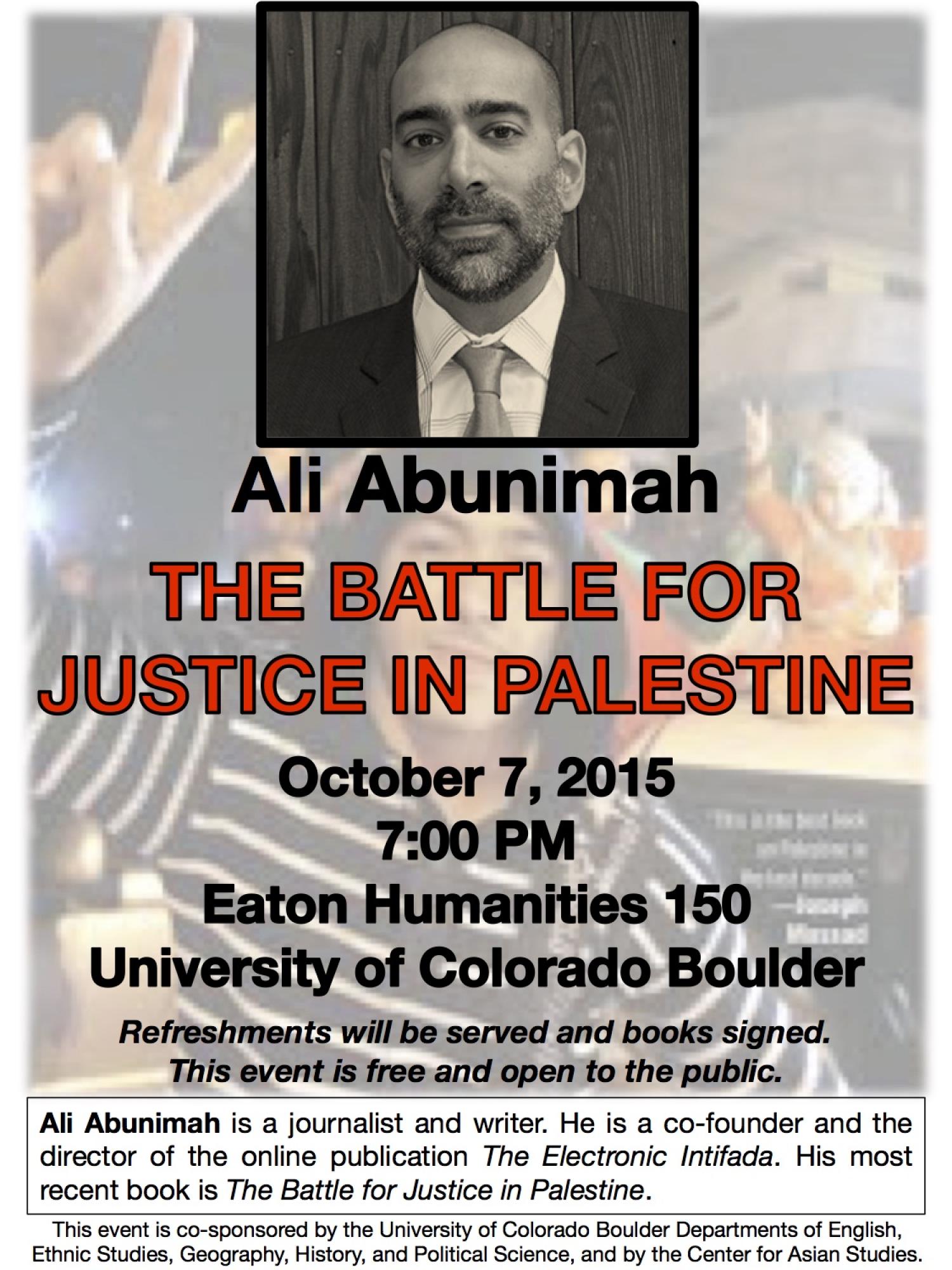 The Battle for Justice in Palestine Ali Abunimah