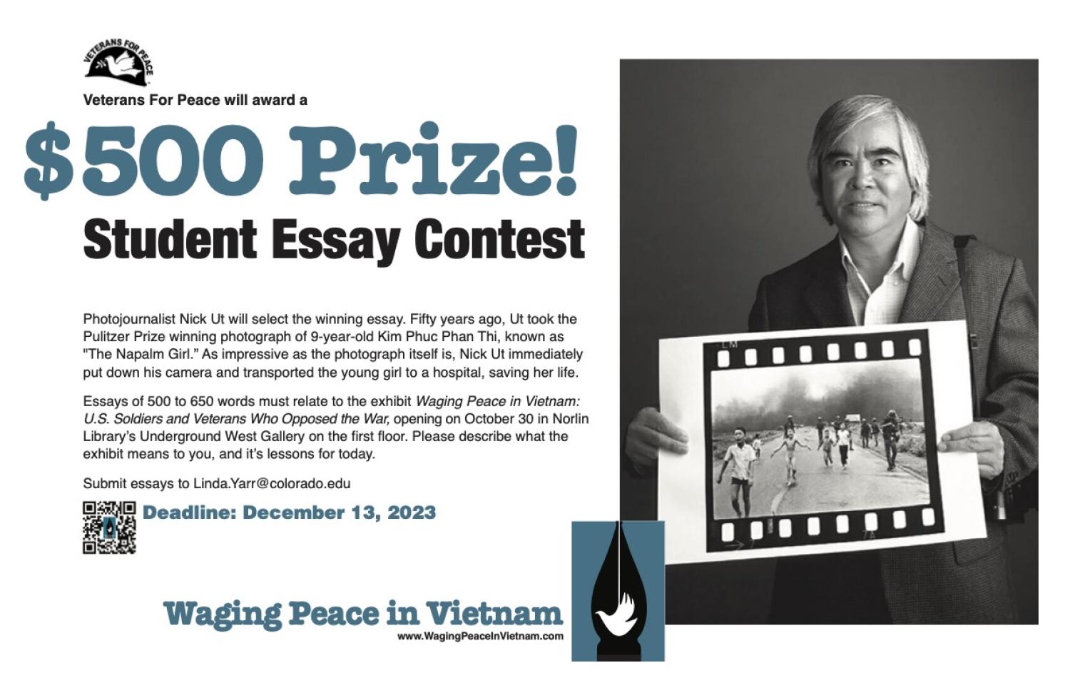 essay contest win $500