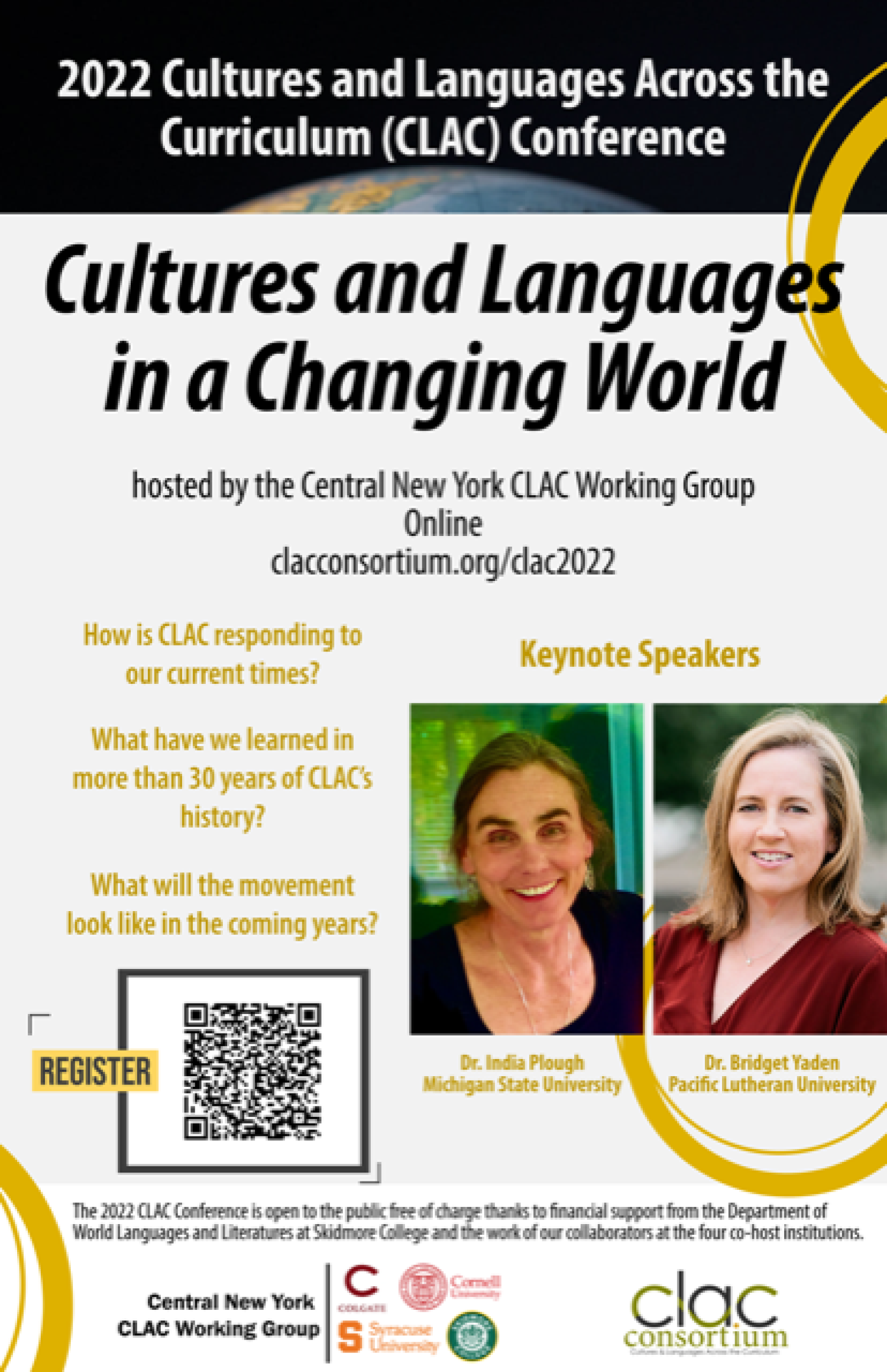 poster with QR codes