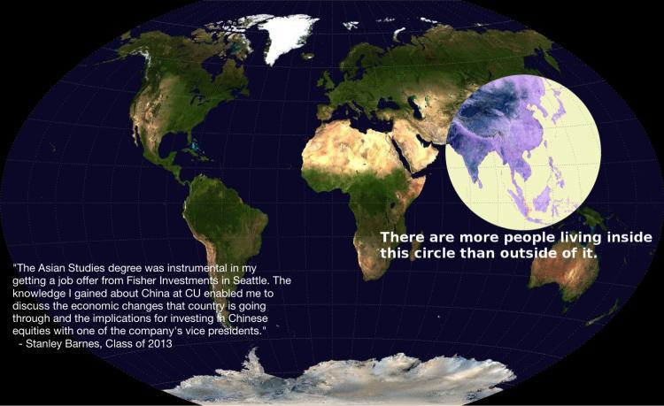 there are more people living inside this circle than outside of it.