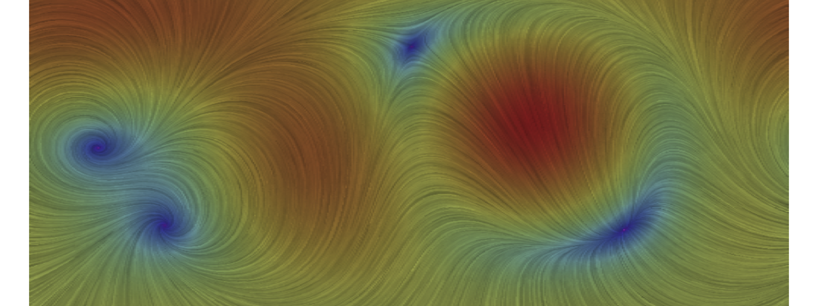 Primordial gravitational waves proper motion streamline simulation