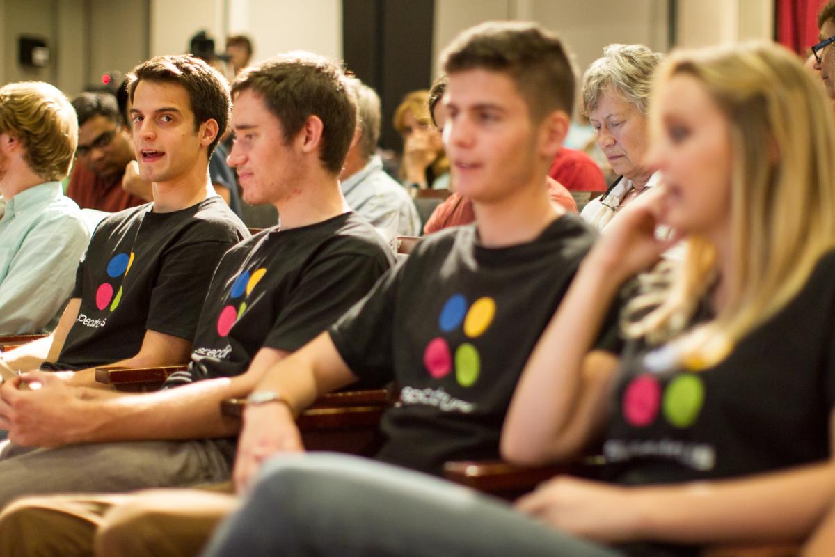 specdrums team at demo day