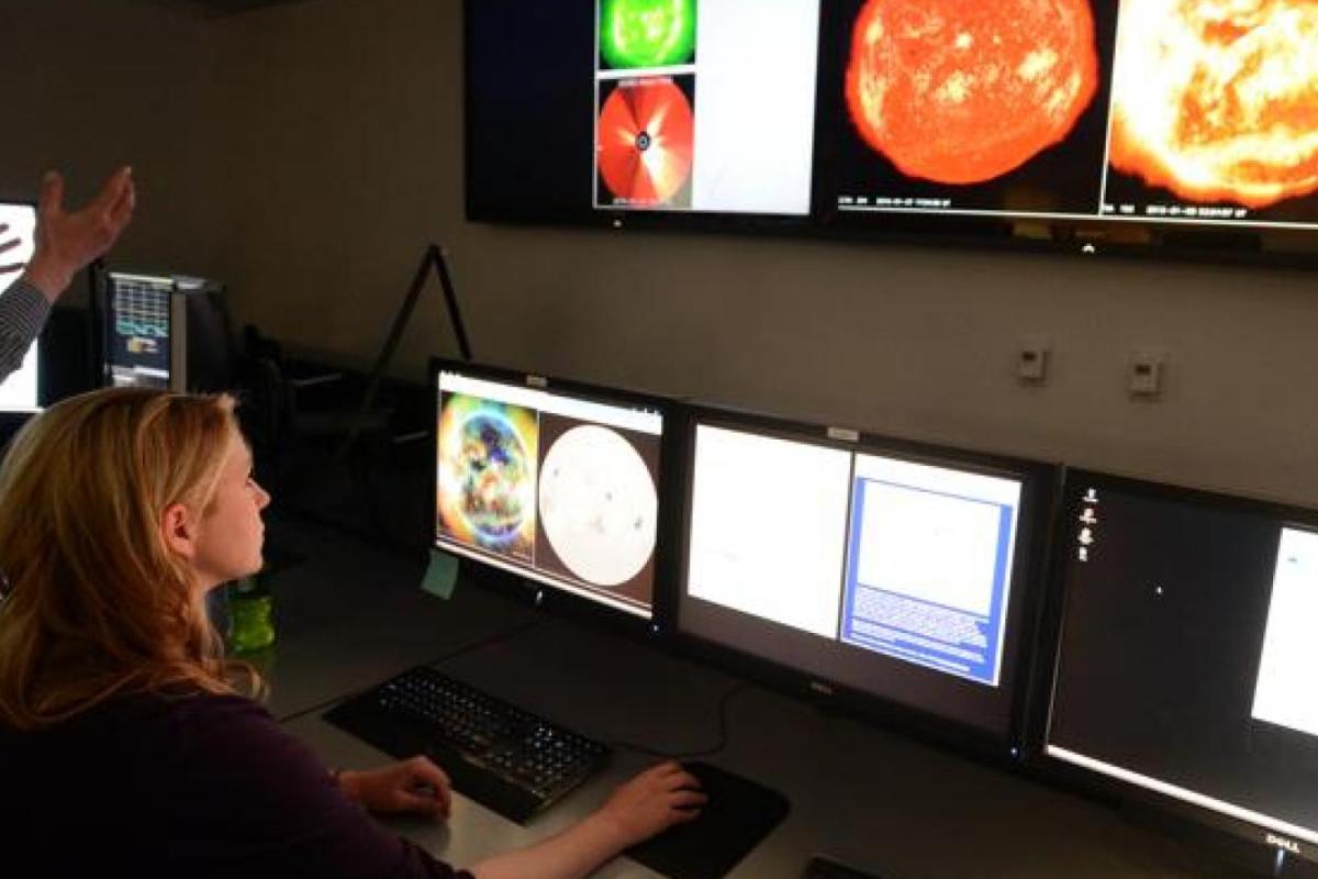 space weather forecaster and student