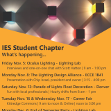 IES Upcoming Events
