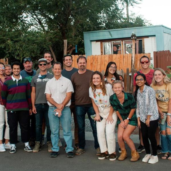Members of the Solar Decathlon team.