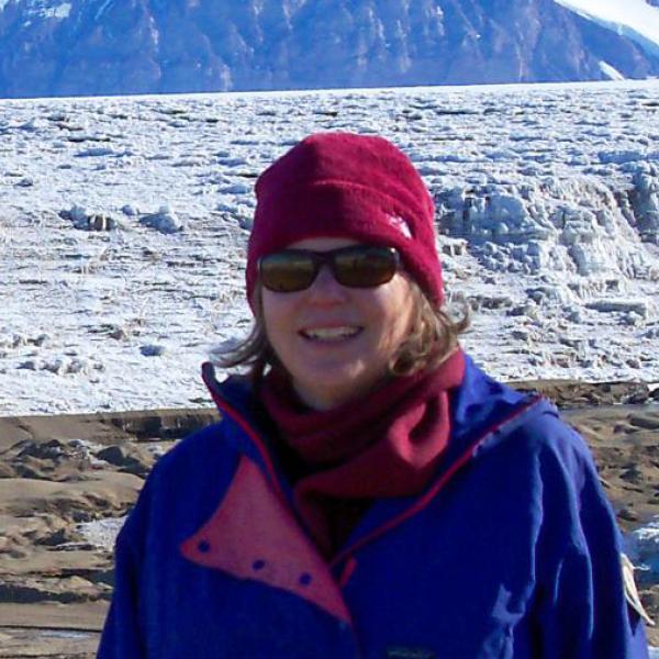 Diane McKnight in Antarctica.