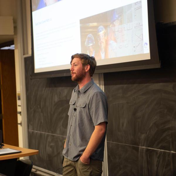 Instructor teaching a session at the EIA conference