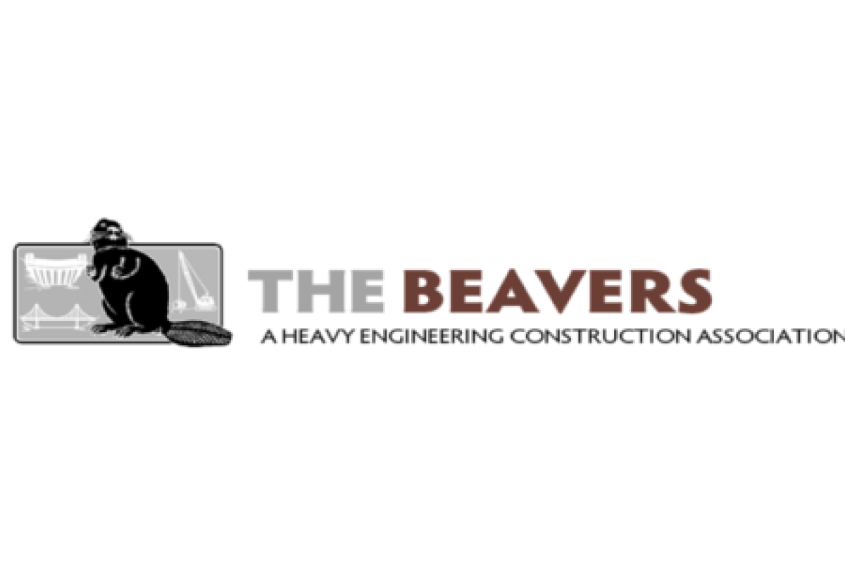 The Beavers: A Heavy Construction Association logo