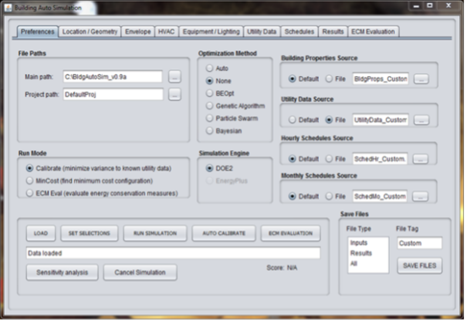 Automated Energy Auditing Tool